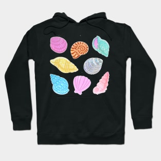 Glitter Seashells Hoodie